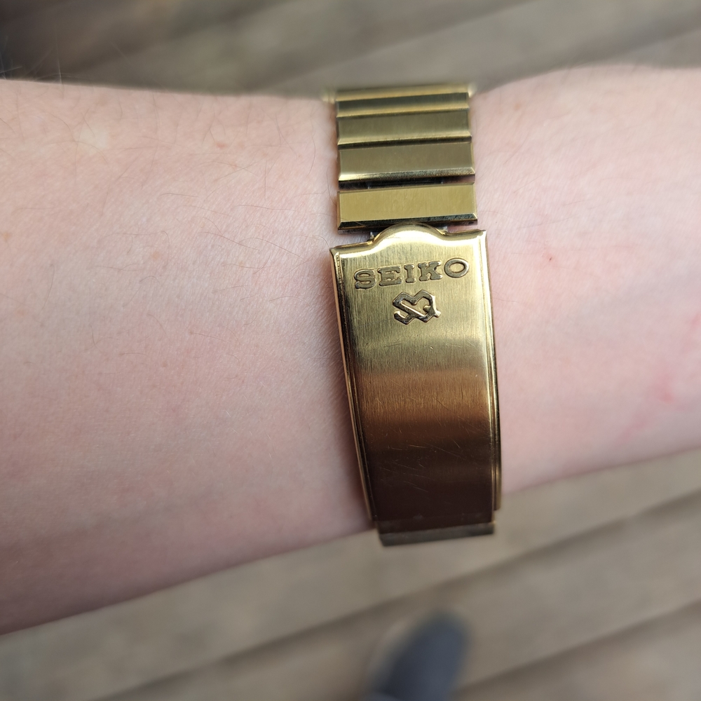 Vintage 1980's Seiko SQ 100 watch, with model reference 8123-5039. - Picture 5 of 7